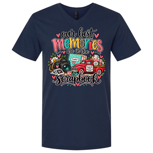 2026 CROSSROADS CROP V-NECK TEE